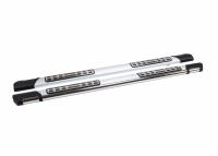 Пороги-подножки Emerald для OPEL ANTARA I 2006-2017 г.в. от турецкого производителя Can Auto. Размер подножки: 171 см. Silver. Артикул: CECA.78.0090